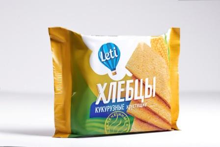 Хлебцы хрустящие запеченые кукурузные 60гр*22