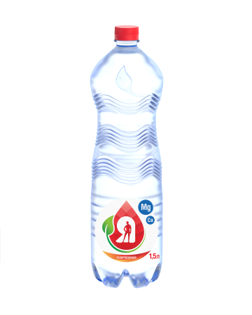 Вода минеральная газированная "Я" 1,5 л